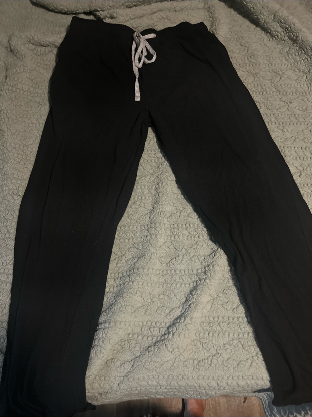 Men's Black Drawstring Sweatpants - Comfortable Everyday Joggers